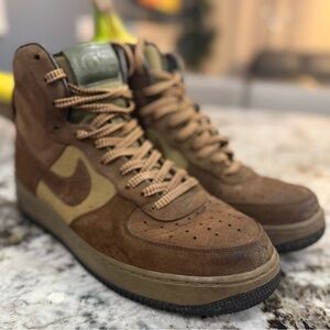 Nike Air Force 1 HI Bobbito Beef and Broccoli Shoes men’s size 12